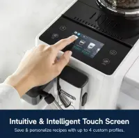 Delonghi | Coffee maker | Rivelia EXAM440.55.W | Pump pressure 19 bar | Built-in milk frother | Fully Automatic | 1450 W | Arctic White – pilt 9