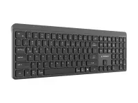 Gembird KB-WPS-03 | Keyboard | Wireless | US | Bluetooth | Black – pilt 2