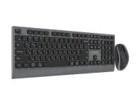 Gembird KBS-WPS-02-CYRL | Keyboard and Mouse Set | Wireless | Cyrillic | Bluetooth | Black