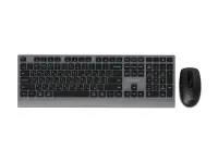 Gembird KBS-WPS-02-CYRL | Keyboard and Mouse Set | Wireless | Cyrillic | Bluetooth | Black – pilt 4