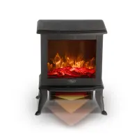 Adler Electric Fireplace | AD 7754 | Ceramic | 1800 W | Number of power levels 2 | Black