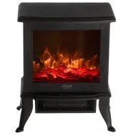 Adler Electric Fireplace | AD 7754 | Ceramic | 1800 W | Number of power levels 2 | Black – pilt 4