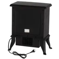 Adler Electric Fireplace | AD 7754 | Ceramic | 1800 W | Number of power levels 2 | Black – pilt 8