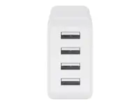 Goobay 44962 30 W USB-A Multiport Charger, White