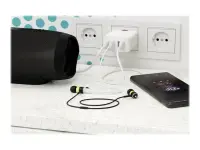 Goobay 44962 30 W USB-A Multiport Charger, White