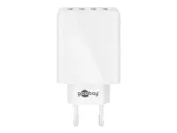 Goobay 44962 30 W USB-A Multiport Charger, White – pilt 5