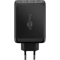 Goobay 100 W USB-C PD GaN Multiport Fast Charger, Black