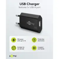Goobay 44949 | Power adapter | USB-A | 5 V
