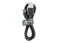 Goobay Micro-USB Charging and Sync Cable 2m – pilt 2
