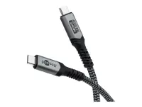 Goobay USB-C Cable, USB4, 1.8 m, bBack/Silver | USB-C to USB-C – pilt 14