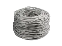 Lanberg Lan Cable Cat.6 UTP 305M Solid CU LSZH Grey CPR+ Fluke Passed | LCU6L-11CU-0305-S