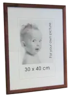 Pildiraam 30x40cm Line Brown pruun