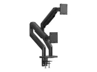 DIGITUS Dual Monitor Mount 2x45i Black