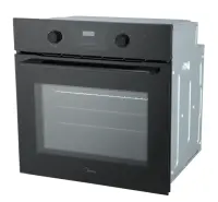 Midea MBO65M80M1-BK Oven, Built-in, Electric, Width 59.5 cm, Touch Display, Black | Midea – pilt 4