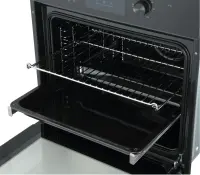 Midea Oven | MBO65M80D2-BK | 70 L | Electric | Aqua Clean/Hydro Clean | Mechanical | Convection | Height 59.5 cm | Width 57.5 cm | Black – pilt 3