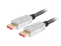 Lanberg DisplayPort M/M Cable 20 PIN V1.4 8K 60HZ | CA-DPDP-20CU-0018-BK | DisplayPort to DisplayPort | 1.8 m