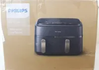 SALE OUT. Philips NA352/00 Airfryer, 2750 W, Pan volume 9 L, Charcoal Grey/Copper | Philips Airfryer | NA352/00 | Power 2750 W | Capacity 9 L | Rapid Air technology | Charcoal Grey/Copper | DAMAGED PACKAGING | 23 month(s)