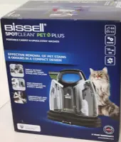 SALE OUT. Bissell SpotClean Pet Plus | Bissell SpotClean Pet Plus Cleaner | 37241 | Corded operating | 330 W | Black/Titanium | 23 month(s) | DAMAGED PACKAGING