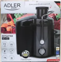 SALE OUT. Adler AD 4132 Juicer, Dark Inox | Adler AD 4132 | Type Juicer maker | Dark Inox | 800 W | Number of speeds 3 | DAMAGED PACKAGING