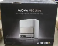 SALE OUT. MOVA V50 Ultra Robot Vacuum, White | MOVA Robot Vacuum | V50 Ultra | Wet&Dry | 6400 mAh | Dust capacity 3.2 L | 24000 Pa | White | DAMAGED PACKAGING | 34 month(s)