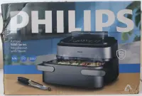 SALE OUT. Philips NA565/02 Airfryer with steam function, flexible Megabasket, 10 L, Silver/Black | Philips DAMAGED PACKAGING | 24 month(s) – pilt 6