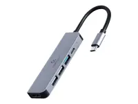 GEMBIRD Multi Port Adapter USB Type C