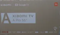 SALE OUT. Xiaomi QLED TV A Pro 2026 55'' | SALE OUT. Xiaomi QLED TV A Pro 2026 | 55 | Smart TV | Google TV | 4K UHD | DAMAGED PACKAGING, DENTED BACKSIDE