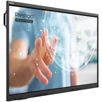 PRESTIGIO SOLUTIONS Multiboard 86-inch Light Series Gen 7, Android 14, Google EDLA, AI button, 8/128GB, 50TP, black – pilt 10
