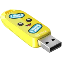SANDISK USB 3.2,Ingot Type-A,130MB/s,Fortnite Peely Edition,4x6 Box with Windowr,Global – pilt 2