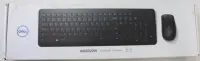 SALE OUT. Dell Keyboard and Mouse KM3322W Wireless US International | SALE OUT. | Dell Keyboard and Mouse | KM3322W | Keyboard and Mouse Set | Wireless | Batteries included | Wireless connection | US | Black | REFURBISHED