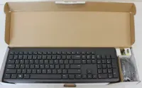 SALE OUT. Dell Keyboard and Mouse KM3322W Wireless US/LT | SALE OUT. | Dell KM3322W | Keyboard and Mouse Set | Wireless | Mouse included | Batteries included | Wireless connection | Lithuanian | Black | MISSING INNER PACKAGING AND BATTERIES