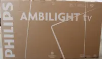 SALE OUT. Philips 75MLED920/12 75" (189cm) 4K QD MiniLED Ambilight TV | SALE OUT. Philips | 4K Ambilight TV | 75MLED920/12 | 75" | Smart TV | TITAN OS | 4K UHD | Black | DAMAGED PACKAGING