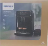 SALE OUT. Philips EP2224/10 Espresso Coffee maker, Fully automatic, 15 bar, Classic milk frother, Water tank 1.8 L, Black | Philips | Espresso Coffee Maker | EP2224/10 | Pump pressure 15 bar | Built-in milk frother | Fully automatic | Kashmir Gray | DAMAGED PACKAGING AND COFFEE BEAN CONTAINER LID