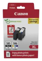 Canon PG-585XL/CL-586XL (6204C005) Photo value pack Ink Cartridge Multipack, BK/CMY