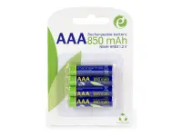 GEMBIRD Rechargeable AAA 850mAh 4pcs bl
