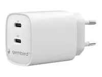 GEMBIRD 2-port 45 W USB fast charger