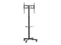 GEMBIRD TV floor stand w caster wheels