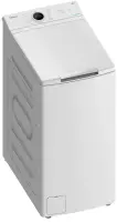Midea | Washing Machine | MF100T70BA10/W-HR | Energy efficiency class A | Top loading | Washing capacity 7 kg | 1200 RPM | Depth 61 cm | Width 40 cm | Display | LED | Steam function | White