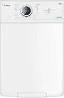 Midea | Washing Machine | MF100T70BA10/W-HR | Energy efficiency class A | Top loading | Washing capacity 7 kg | 1200 RPM | Depth 61 cm | Width 40 cm | Display | LED | Steam function | White – pilt 3