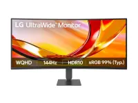 LG 34U620B-B UltraWide | 34 " | VA | WQHD | 21:9 | 144 Hz | 5 ms | 3440 x 1440 pixels | 300 cd/m² | HDMI ports quantity 2 – pilt 2