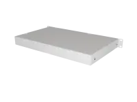 Lanberg 19" Drawer 1U,  max load capacity up to 30 kg assembly | AK-2002-S | 48.26 x 27 x 4.4 cm | Grey