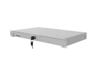Lanberg 19" Drawer 1U,  max load capacity up to 30 kg assembly | AK-2002-S | 48.26 x 27 x 4.4 cm | Grey