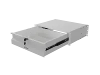 Lanberg AK-2003-S | 19" Drawer 3U, max load capacity up to 90 kg, 4 point assembly | 48.26 x 36 x 13.2 cm | Grey – pilt 8