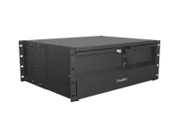 Lanberg 19" Drawer 4U, max load capacity up to 90 kg 4 point assembly | AK-2004-B | 48.26 x 36 x 17.6 cm | Black – pilt 9
