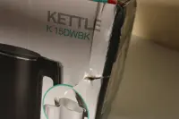 SALE OUT. Gorenje K15DWBK Kettle, Electric, Capacity 1.5 L, Power 2200 W, Stainless Steel, Black | SALE OUT. Gorenje | Kettle | K15DWBK | Electric | 2200 W | 1.5 L | Stainless steel | 360° rotational base | Black | DAMAGED PACKAGING – pilt 2