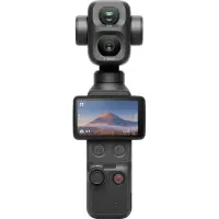 DJI Osmo Pocket 4P Standard Combo, must - Stabilisaatoriga kaamera