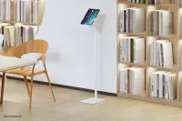 Neomounts Floor stand | FL15-625WH1 | Tilt, Rotate | 7.9- 11 " | Maximum weight (capacity) 1 kg | White – pilt 11