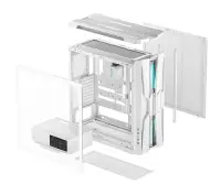 Deepcool Integrated Liquid Cooling Case | GENOME III | Full-Tower | ATX PS2 (maximum length: 180mm) | White
