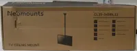 SALE OUT. Neomounts CL35-340BL12 Monitor/TV mount ceiling 1 screen - 23-42" - max 50 kg - VESA 100x100-200x200 - h 106-156 cm - black | Neomounts CL35-340BL12 Monitor/TV mount Ceiling | Adjustable Height, Rotate, Tilt, Swivel | 23-42 " | Maximum weight (capacity) 50 kg | DAMAGED PACKAGING | Black