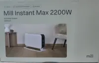SALE OUT. Mill CO2200MECMAX 2200W Convection Heater, Mechanical thermostat, Wire heating element, White | Mill Heater | CO2200MECMAX | Convection Heater | 2200 W | Number of power levels 3 | Suitable for rooms up to max 30 m² | White | DAMAGED PACKAGING